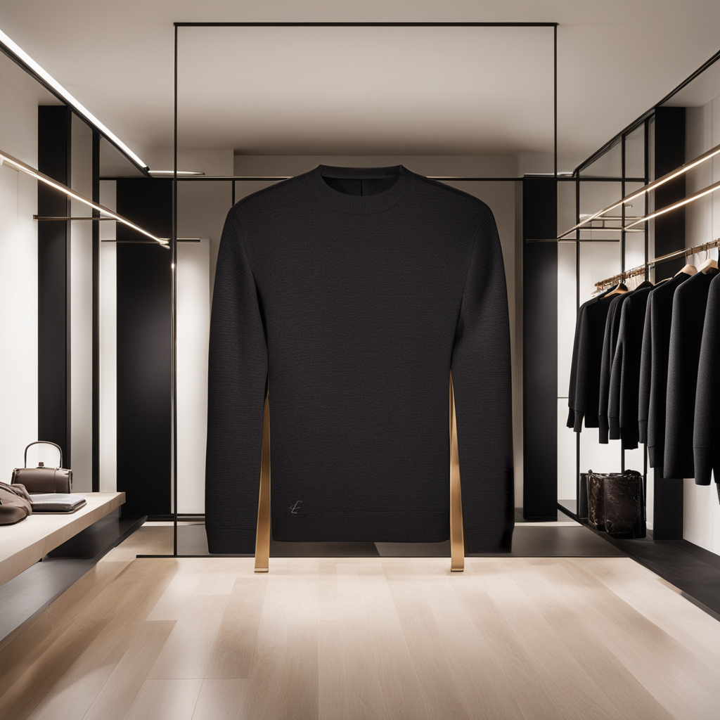 Copy of The Eccelenza Premium Black Elysian Sweatshirt