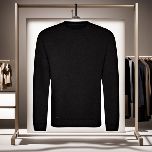 Copy of The Eccelenza Premium Black Elysian Sweatshirt
